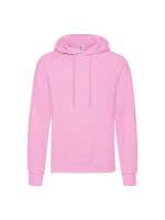 The Signature Hoodie: Kvalitná Unisex pánska Mikina s Kapucňou Bez potlače Ružová | Fruitshop