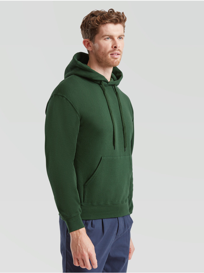 The Signature Hoodie: Kvalitná Unisex pánska Mikina s Kapucňou zelená | Fruitshop