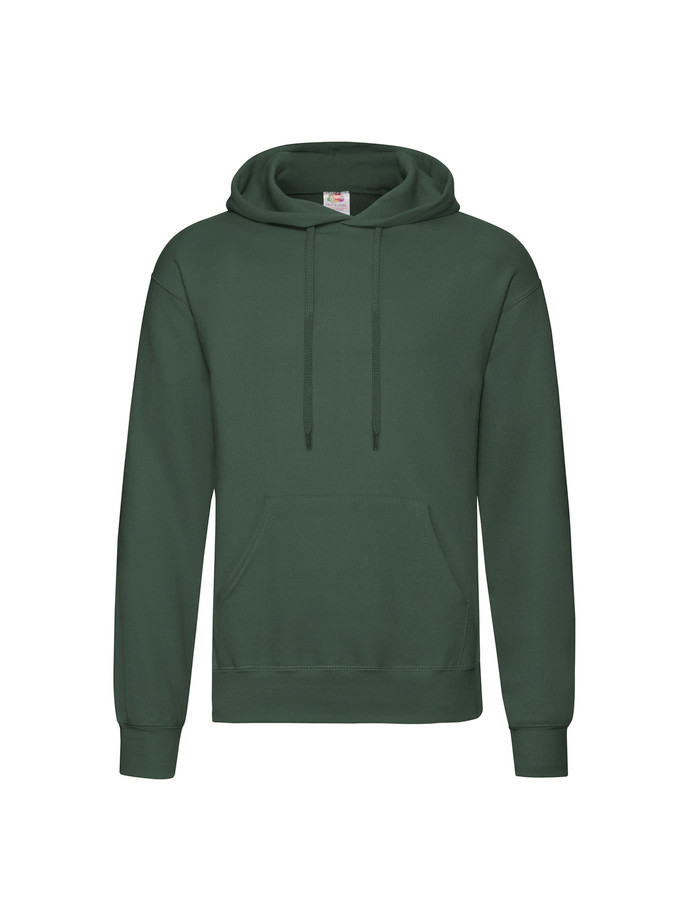 The Signature Hoodie: Kvalitná Unisex pánska Mikina s Kapucňou zelená | Fruitshop