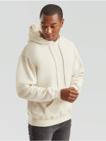 Kvalitná Unisex pánska Mikina s Kapucňou Bez potlače natural prírodná Fruit of the Loom | Fruitshop