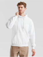 Kvalitná Unisex pánska Mikina s Kapucňou Bez potlače biela Fruit of the Loom | Fruitshop