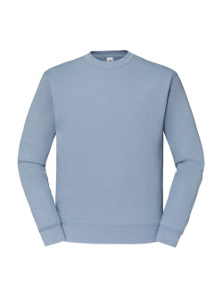 Kvalitná Unisex pánska Mikina Bez kapucne Minerálna modrá 280g | Fruitshop