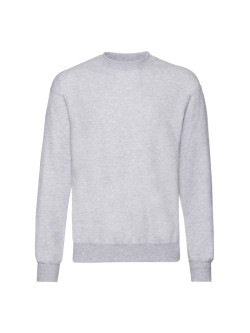 Kvalitná Unisex pánska Mikina Bez kapucne Bledý melír 280g | Fruitshop