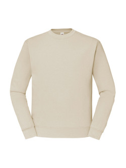 Kvalitná Unisex pánska Mikina Bez kapucne Natural prírodná 280g | Fruitshop