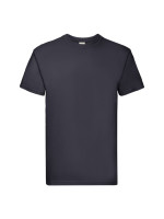 Pánske Unisex pevné  bavlnené Tričko Bez potlače Fruit of the Loom Tmavomodré 205g | Fruitshop