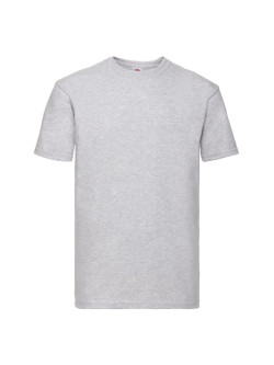 Pánske Unisex pevné  bavlnené Tričko Bez potlače Fruit of the Loom Melírové 205g | Fruitshop