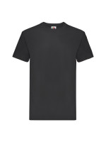 Pánske Unisex pevné  bavlnené Tričko Bez potlače Fruit of the Loom Čierne 205g | Fruitshop
