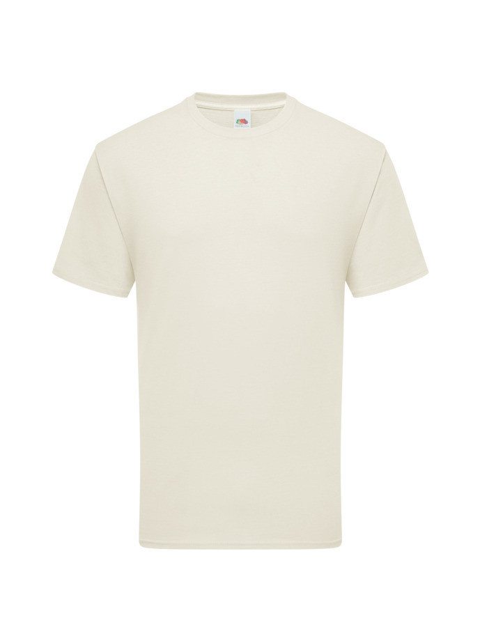 Prémiové Unisex pánske bavlnené Tričko Bez potlače Prírodné natural 195g | Fruitshop