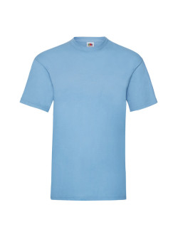 Pánske bavlnené tričko modré bez potlače The Essential Tee: Kvalitné Unisex Tričko 165g | Fruitshop