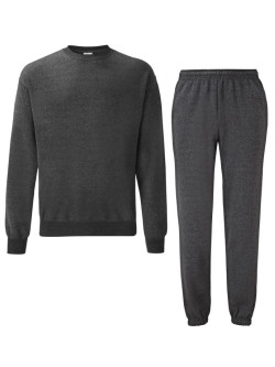 Unisex Súprava bez Kapucne: Crewneck & Tepláky | Fruitshop