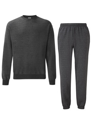 Unisex Súprava bez Kapucne: Crewneck & Tepláky | Fruitshop