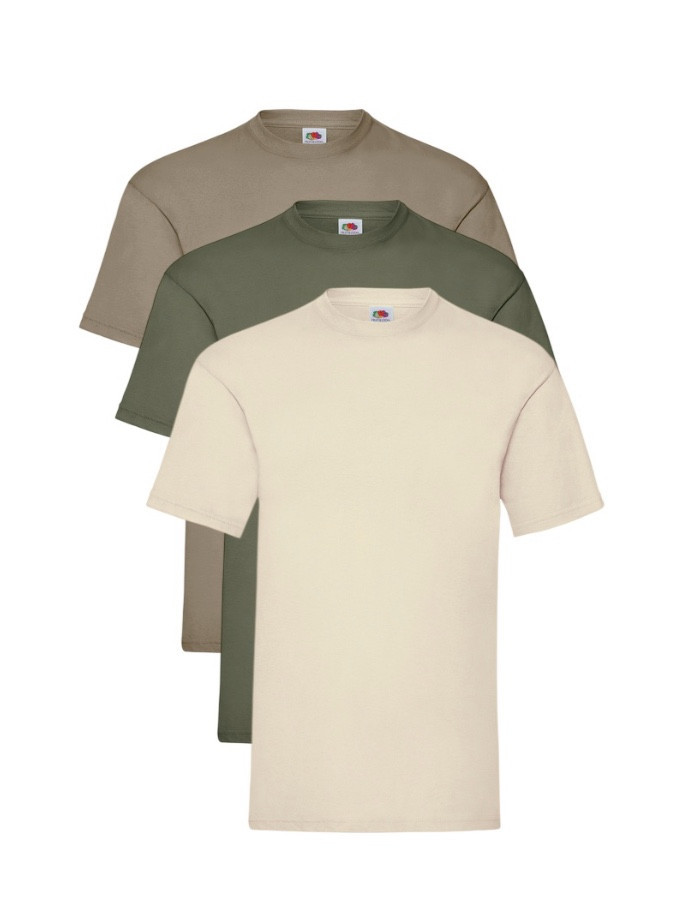 Výhodný 3-Pack Unisex Tričiek | The Daily Trio | Fruitshop