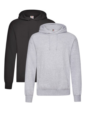 Hoodie Duo: Set 2 prémiových unisex mikín | Fruitshop