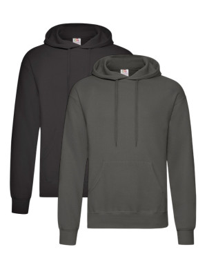 Hoodie Duo: Set 2 prémiových unisex mikín | Fruitshop