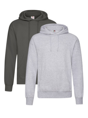 Hoodie Duo: Set 2 prémiových unisex mikín | Fruitshop