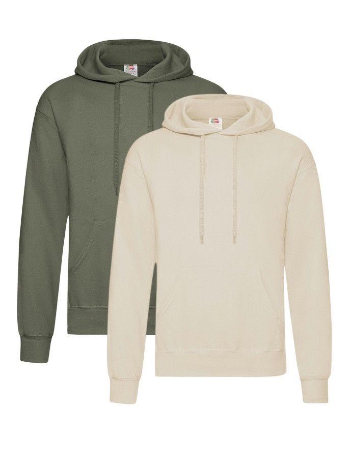 Hoodie Duo: Set 2 prémiových unisex mikín | Fruitshop
