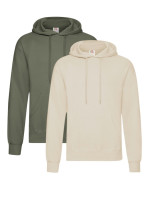 Hoodie Duo: Set 2 prémiových unisex mikín | Fruitshop