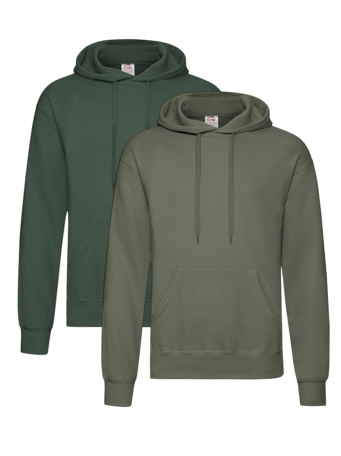 Hoodie Duo: Set 2 prémiových unisex mikín | Fruitshop