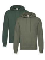 Hoodie Duo: Set 2 prémiových unisex mikín | Fruitshop