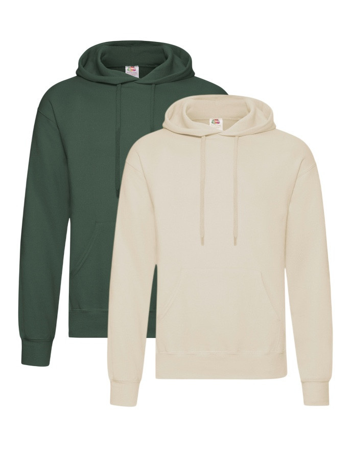 Hoodie Duo: Set 2 prémiových unisex mikín | Fruitshop
