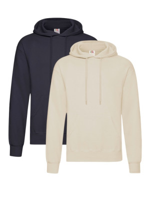 Hoodie Duo: Set 2 prémiových unisex mikín | Fruitshop