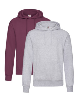 Hoodie Duo: Set 2 prémiových unisex mikín | Fruitshop