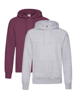 Hoodie Duo: Set 2 prémiových unisex mikín | Fruitshop