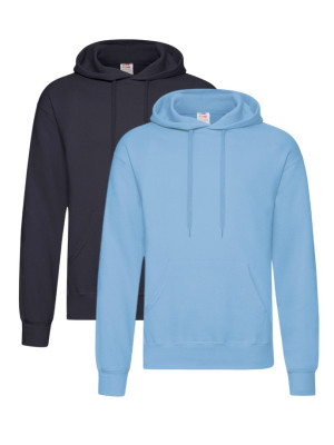 Hoodie Duo: Set 2 prémiových unisex mikín | Fruitshop