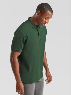 Polokošeľa pánska zelená Premium: 180g bavlna piqué, ktorá drží tvar | Fruitshop