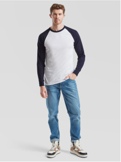 Retro Raglan Long Sleeve - Baseballové tričko | Fruitshop