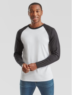 Retro Raglan Long Sleeve - Baseballové tričko | Fruitshop