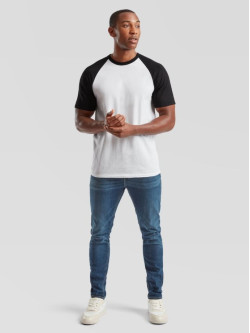 Retro Raglan Short Sleeve - Baseballové tričko | Fruitshop