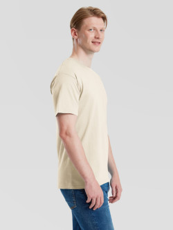 Prémiové Unisex pánske bavlnené Tričko Bez potlače Prírodné natural 195g | Fruitshop